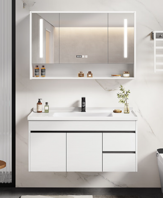 九牧浴室柜耐用吗?卫生间洗手盆柜是什么材质的?防潮吗?