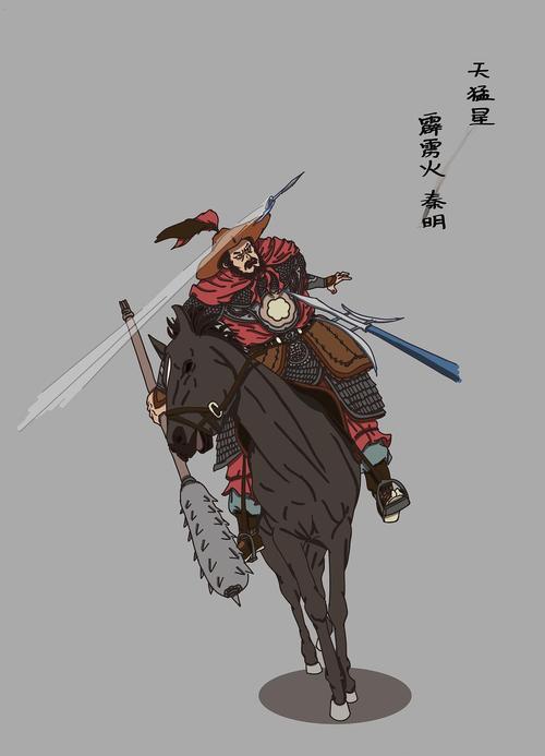 浅谈水浒人物——霹雳火 秦明