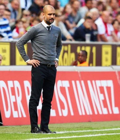 瓜迪奥拉看着欢呼的滕哈格,满眼都是当年的自己