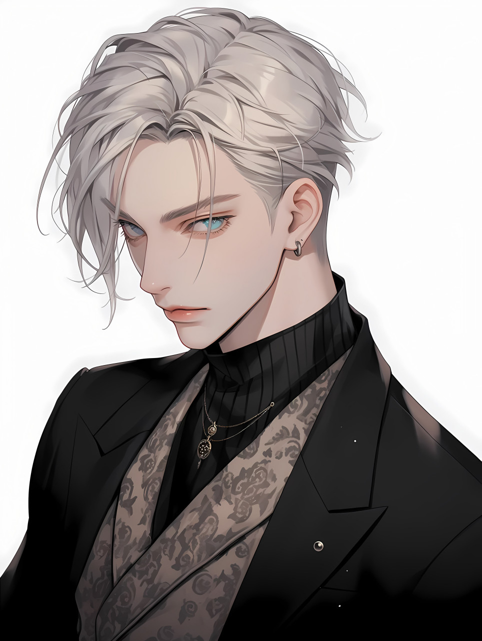 侧颜杀[色] #二次元# #ai绘画# #ai共创计划