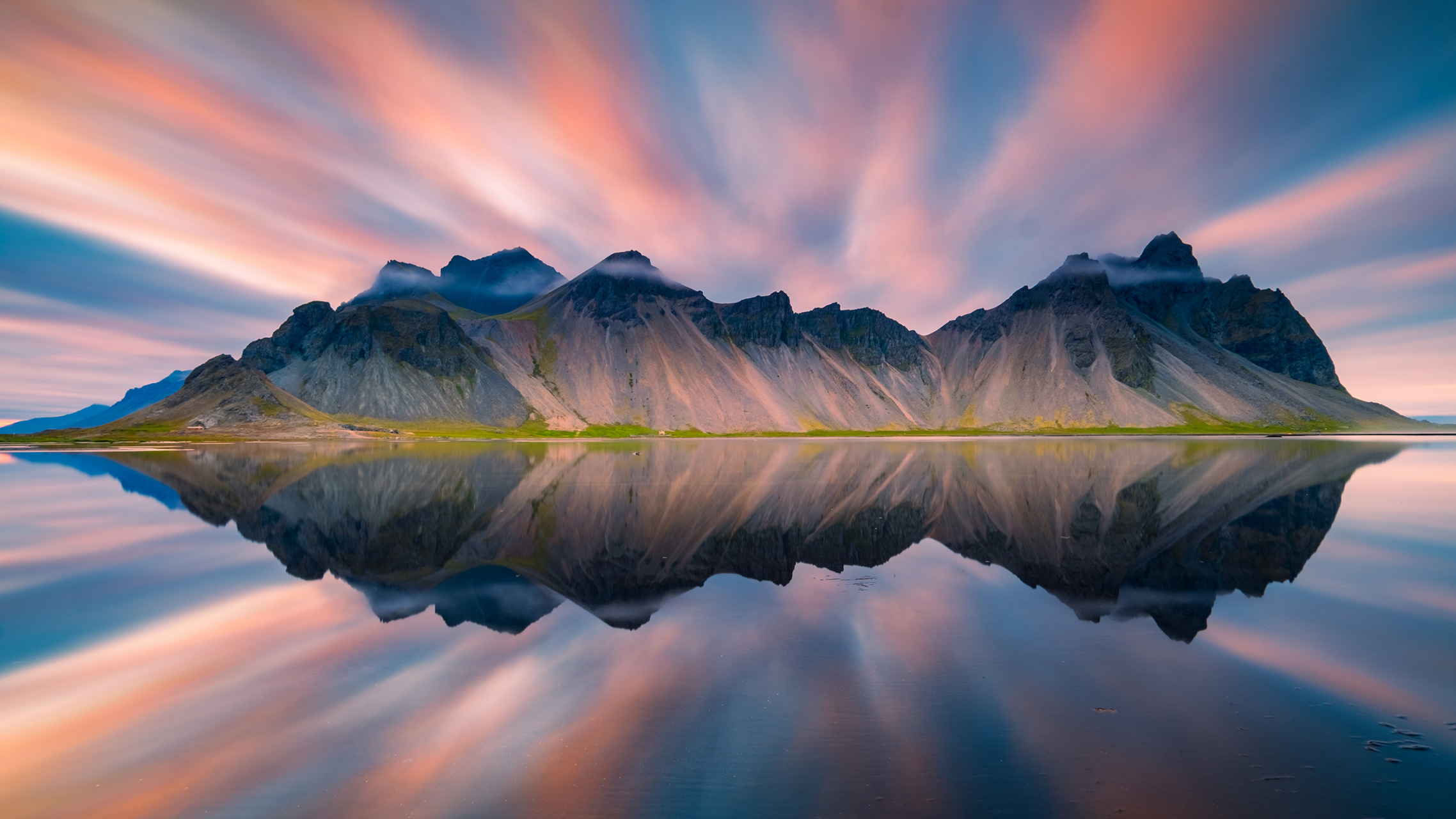 当云雾散去,阳光照耀大地,都是新的美好.