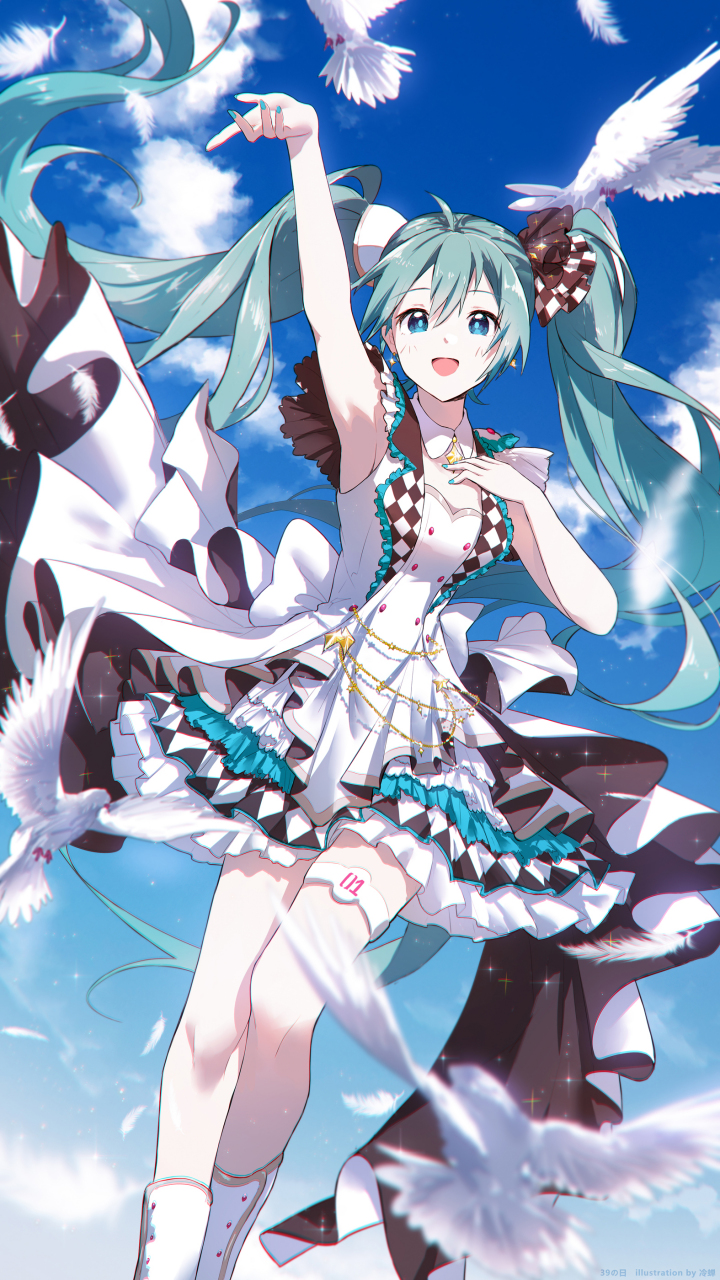 39初音未来感谢日 3月9日,在日本就是感谢之日的意思#acgn雨梦