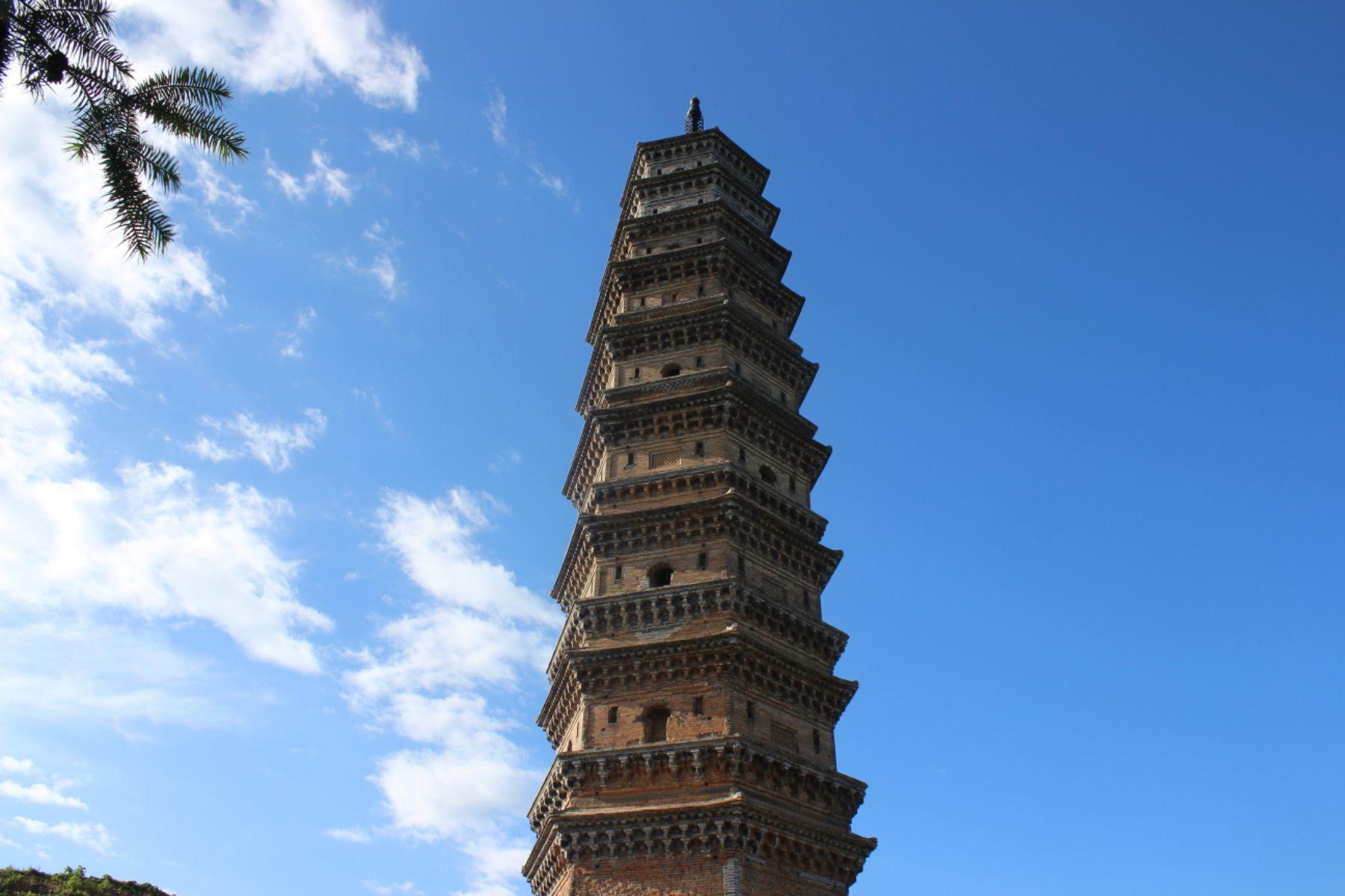 湖北麻城古三台八景之:柏子塔的传说