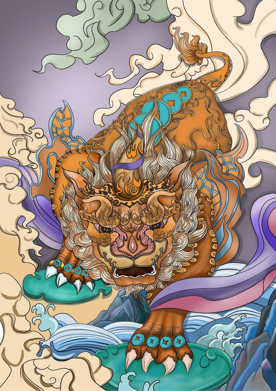 貔貅,传说中的上古神兽之一,有口而无肛,能吞天地万物而不泄.