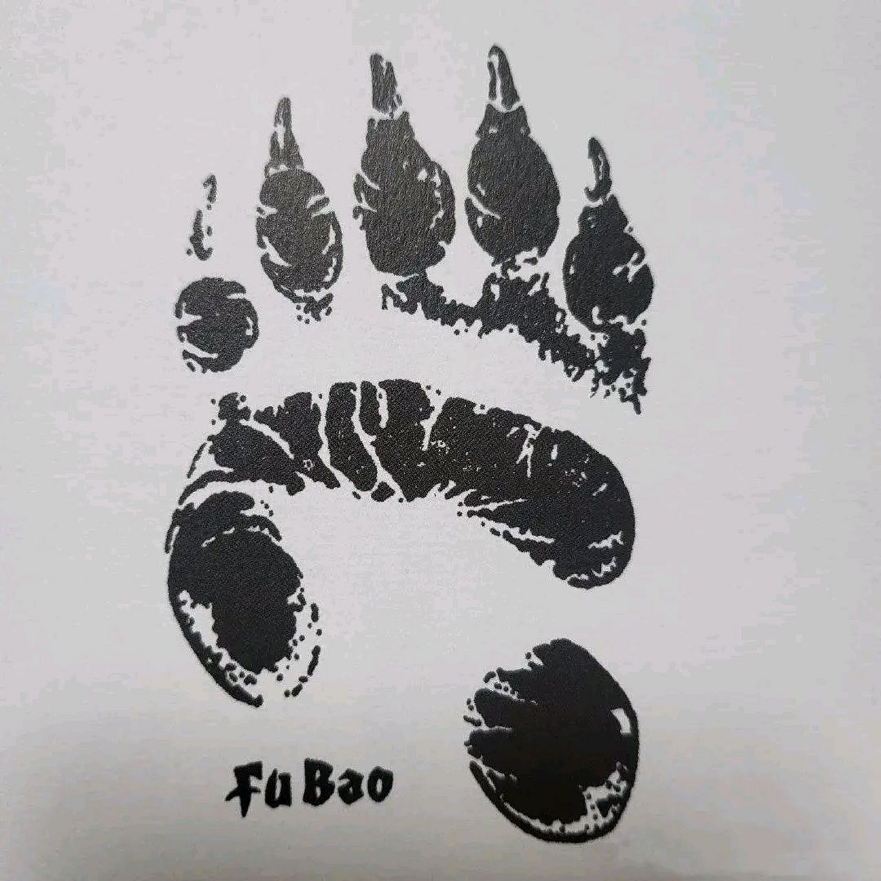 把大孙女福宝的脚掌印做成了自己的专属印章  姜爷爷的意思是不是看到