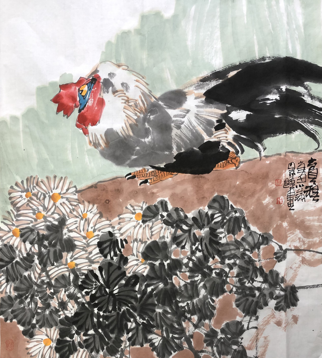 孙景隆,李亚,丰慧,赵永夫花鸟作品赏析作品集,太惊艳了