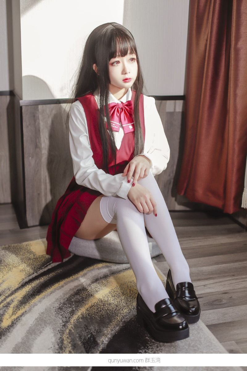 人气动漫博主@日奈娇 JK少女红裙 [28P/276MB]