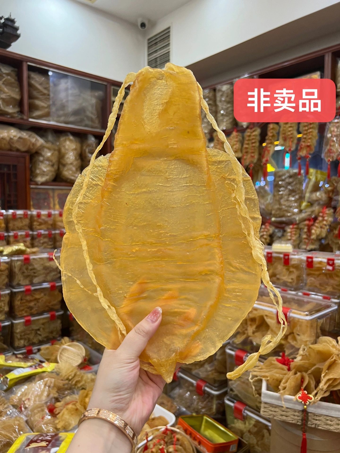 金钱鳘鱼胶 众所周知, 金钱鳘鱼胶堪称 "鱼胶之王",位居鱼胶之首,非常
