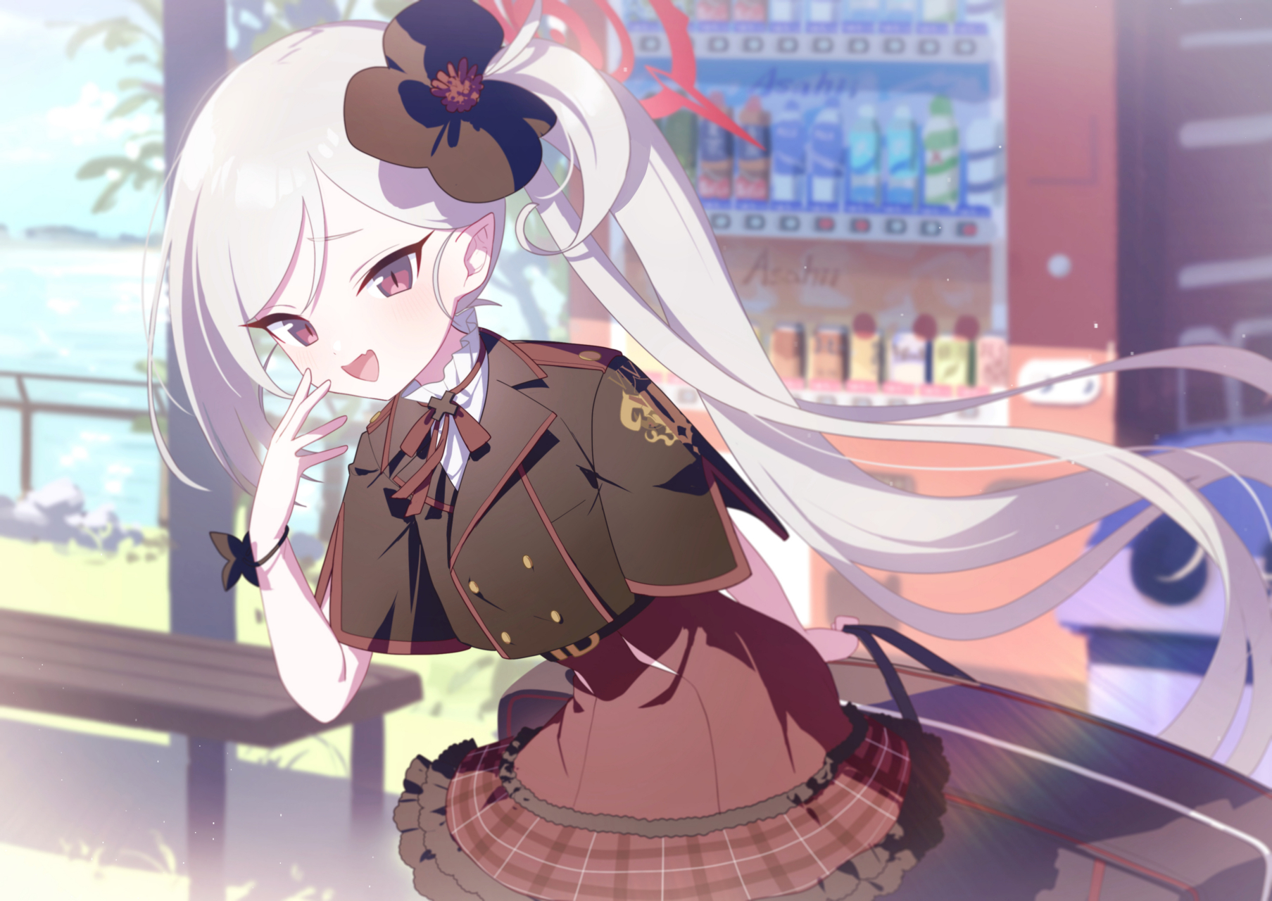 地雷妹浅黄睦月 画师:kaerunrun#二次元美图# #我爱二次元# #碧蓝档案