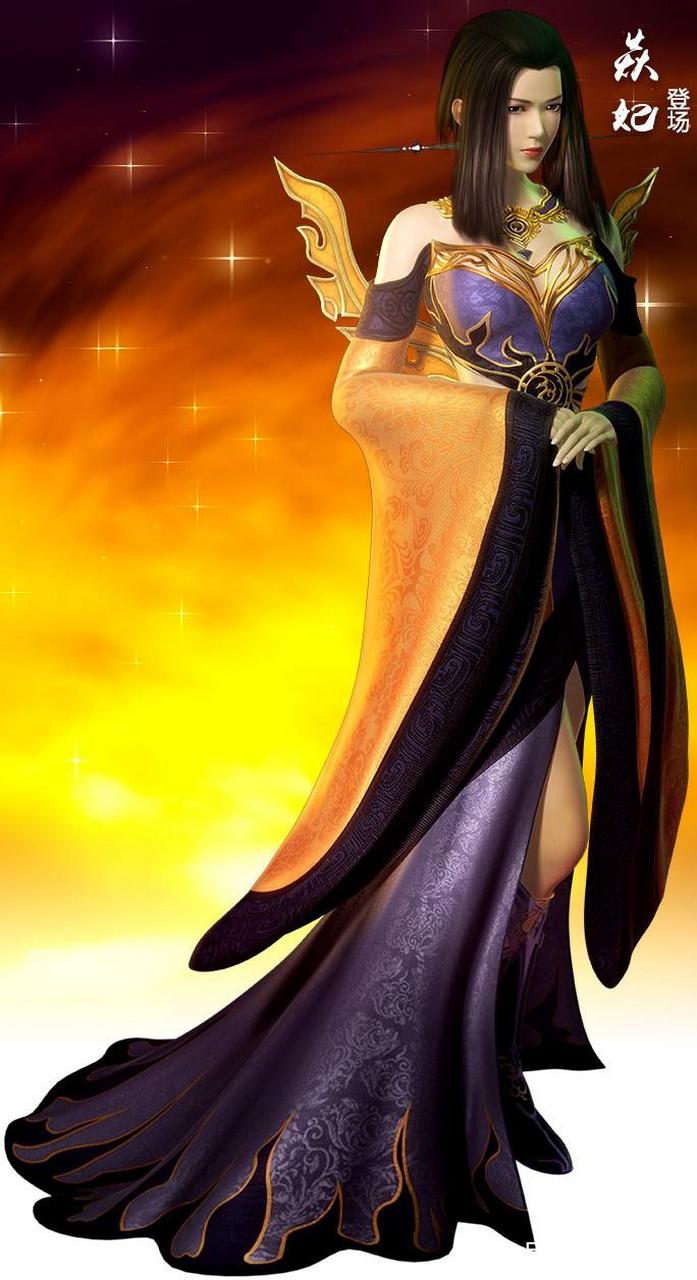 秦时明月九大美女!#你心中的国漫top