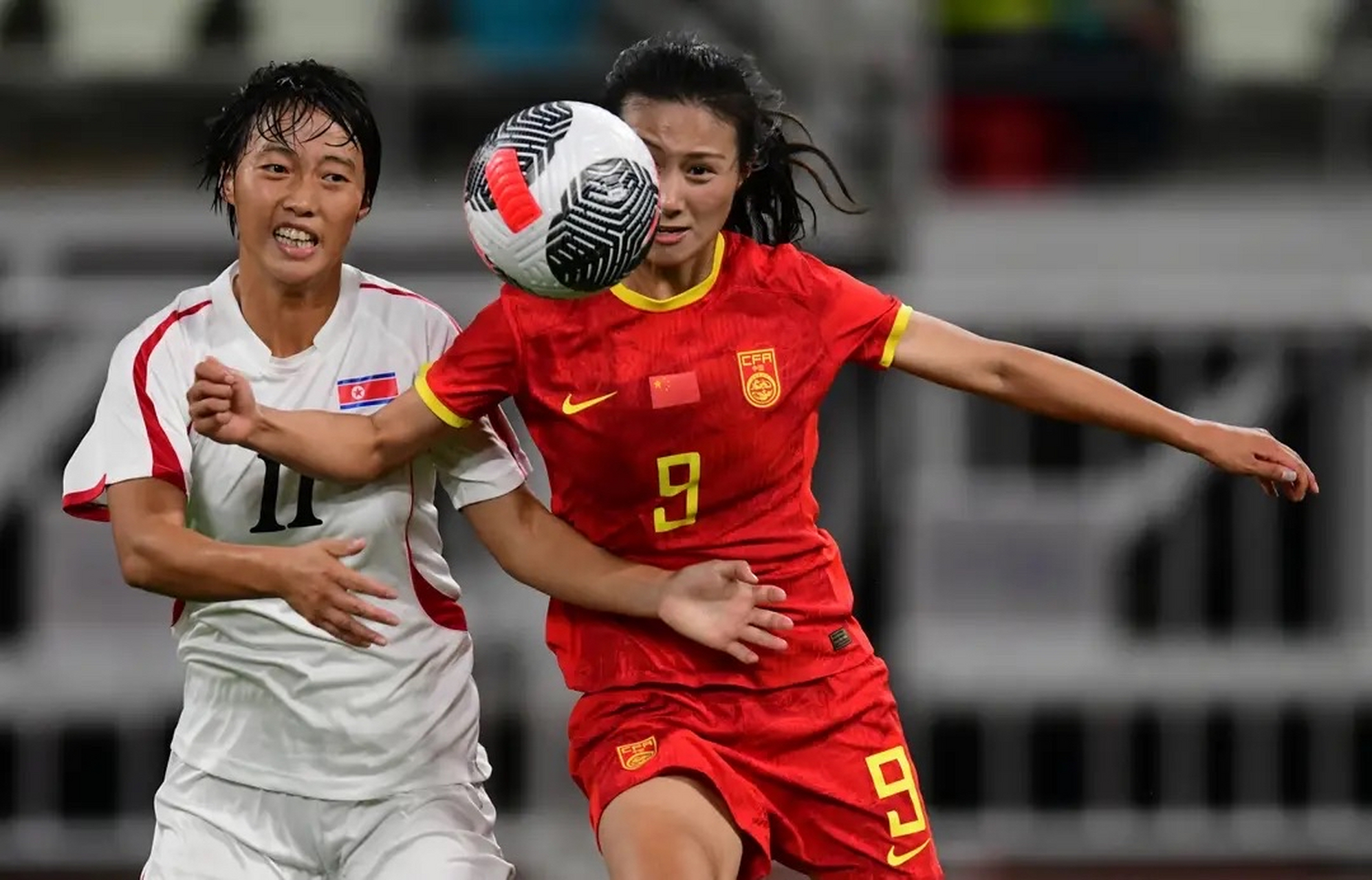 奥运会女足预选赛亚洲区第二阶段(b组)首轮比赛中,中国女足国家队1:2