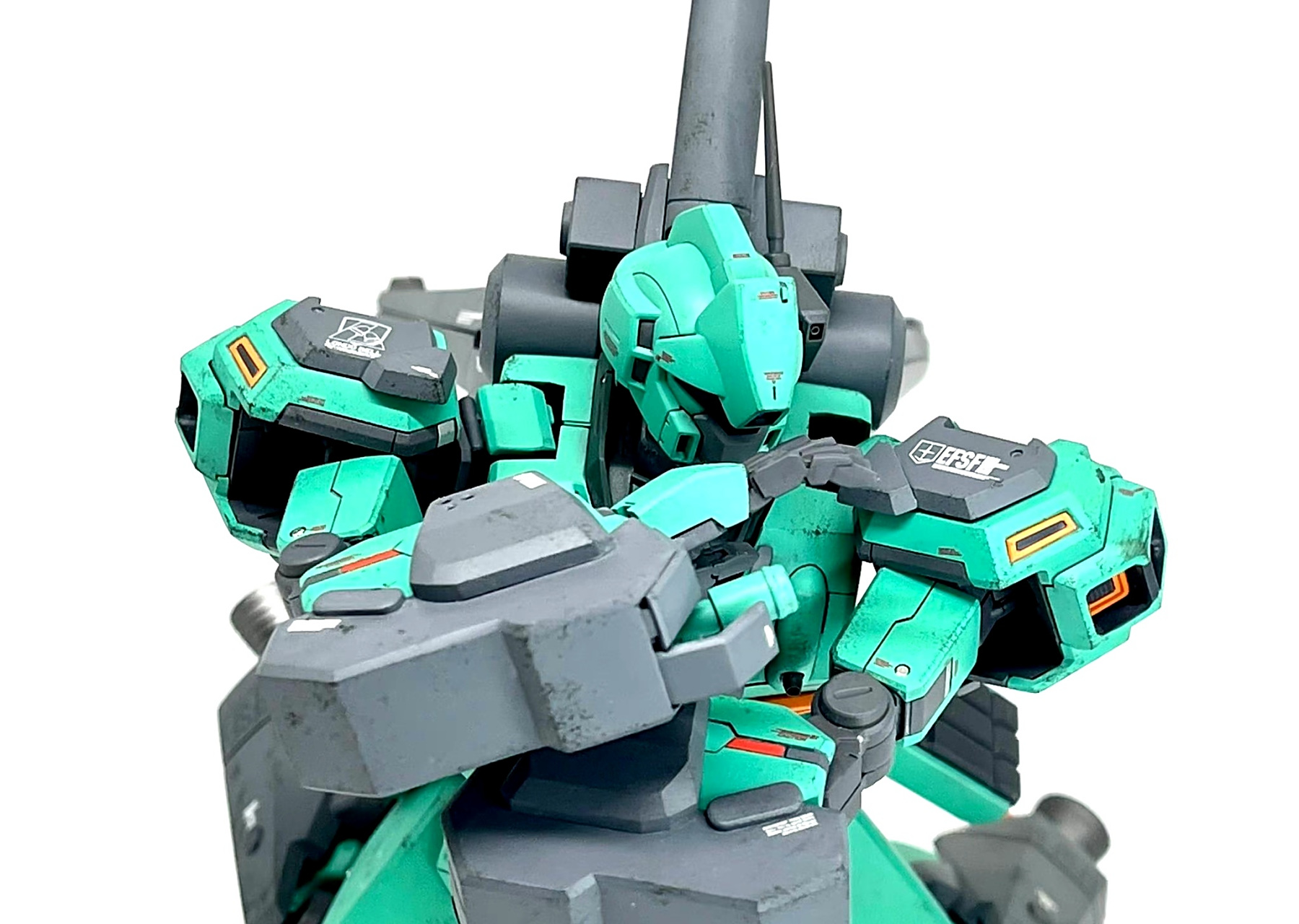 模型欣赏:机动战士高达uc mg杰刚特装型,by しま.