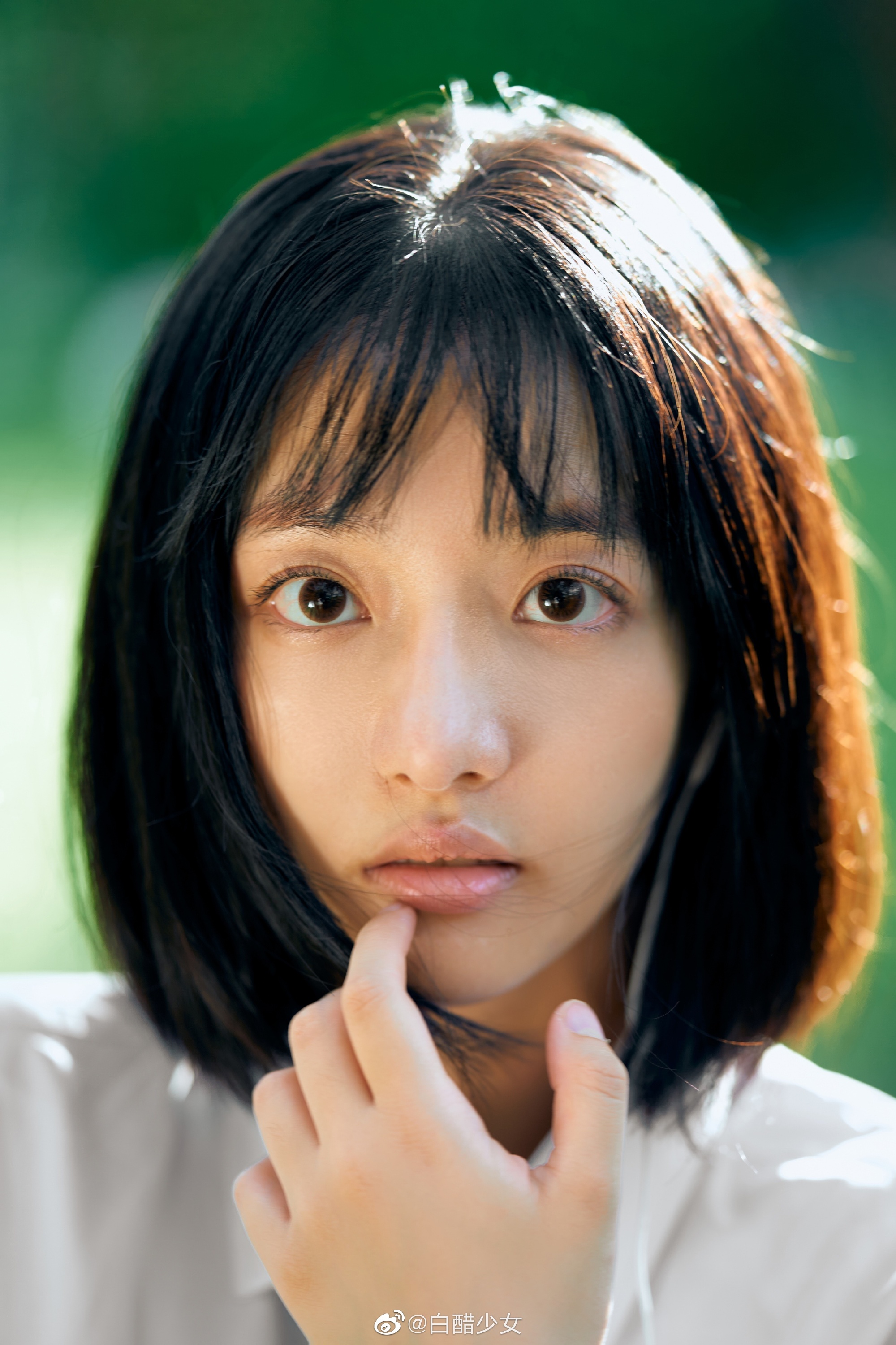 白醋少女清纯系写真组图