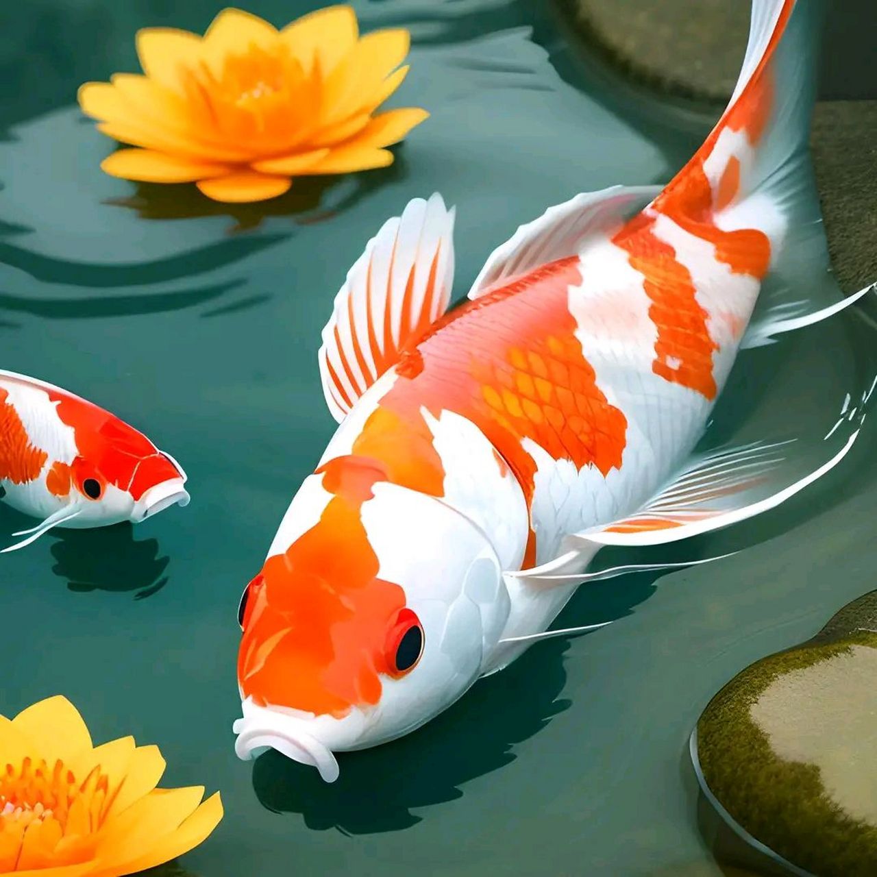 锦鲤送吉祥90万事如意90财源滚滚90平安健康97