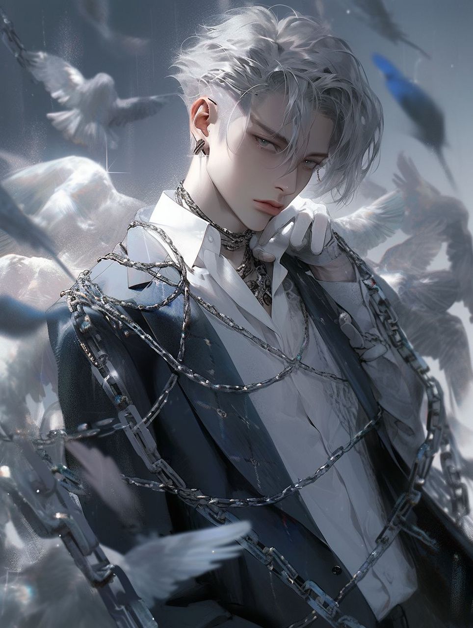 分享一组冷酷男孩#动漫壁纸# #帅哥# #帅哥