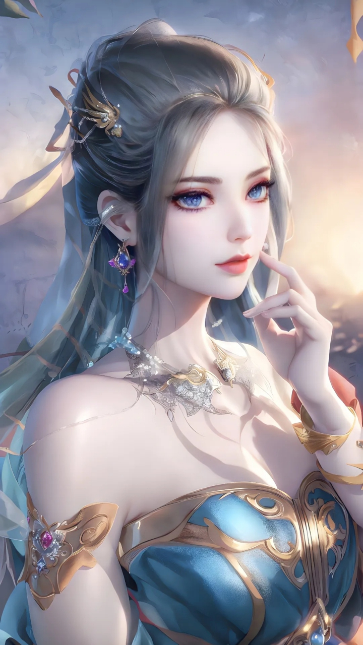 ai# #国漫女神# 焰灵姬#壁纸# 下篇