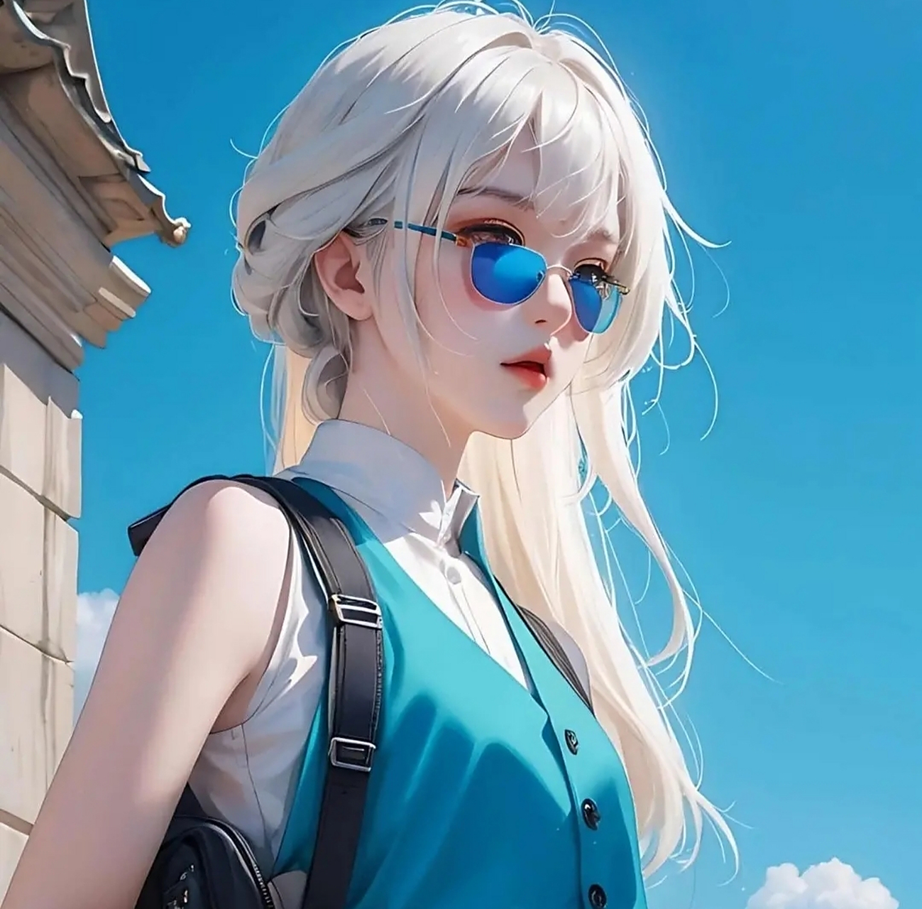 个性头像壁纸#微信头像# #美女# #动漫头像和壁纸