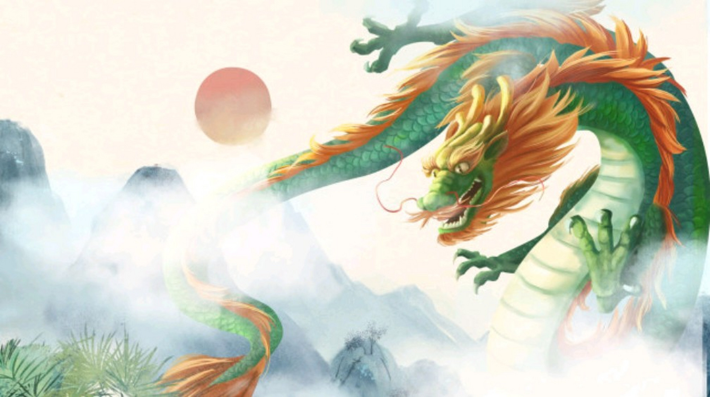 龙是神话传说中的神兽,有着呼风唤雨,翻江倒海的强大力量.