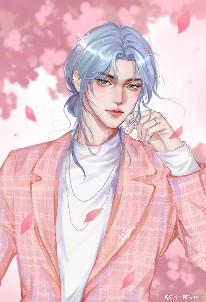 188男团# 温小辉,坠入花海 67949494 wb画师:一吱爱画画