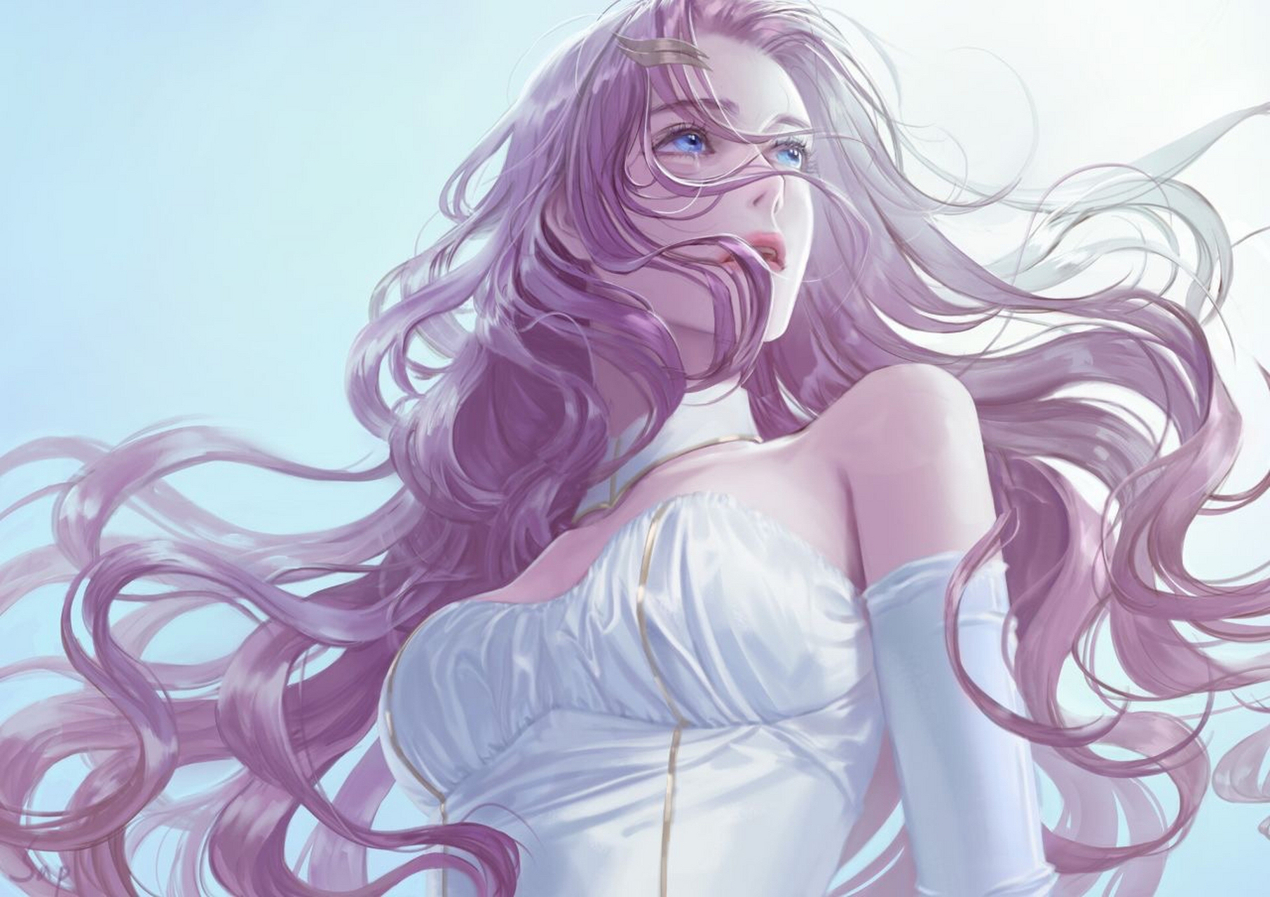 这画风太嗑我的审美了|||画师:sappi 	 #插画# #搜享计划# #动漫