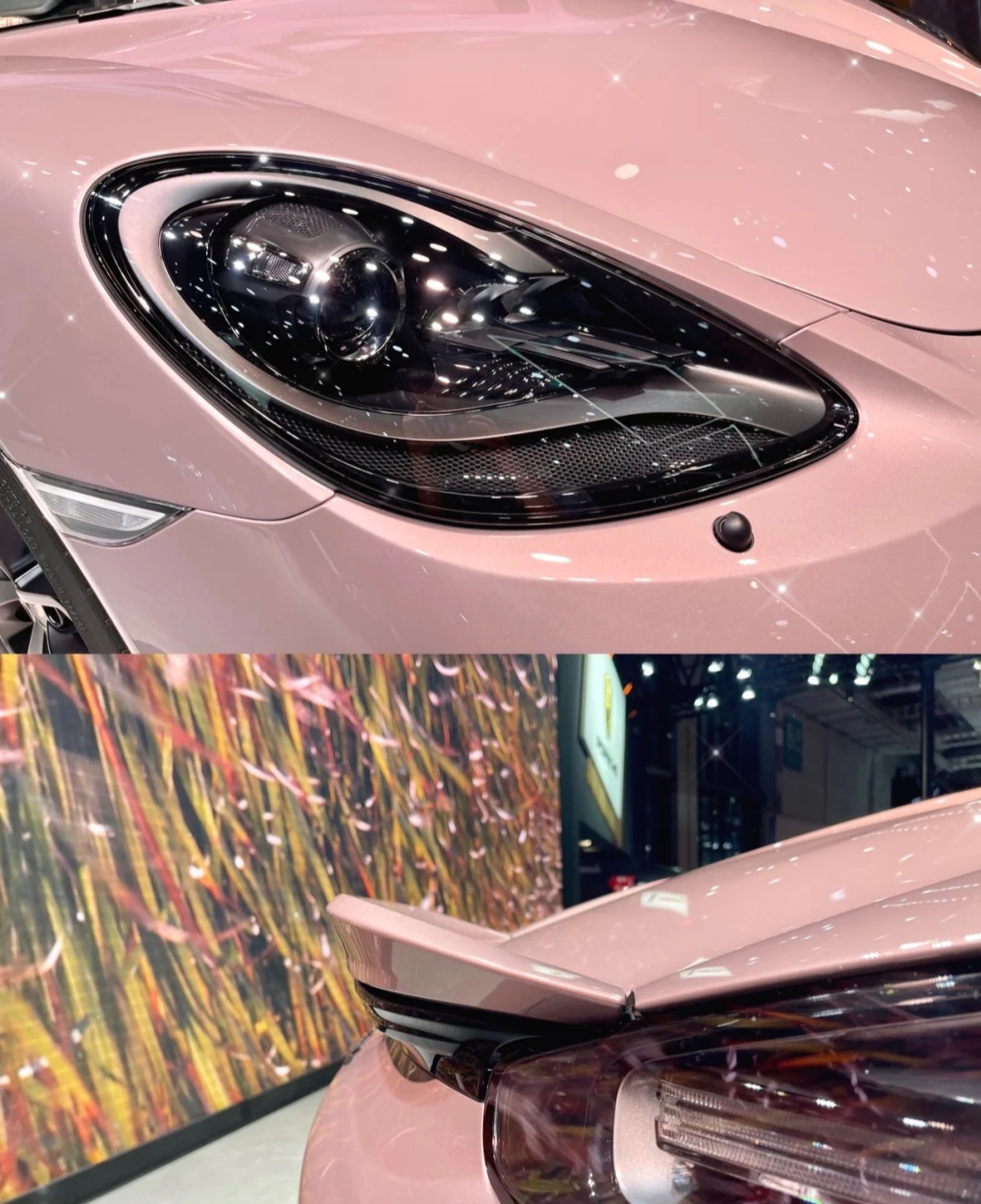 少女心爆棚的豪车保时捷718冰莓粉