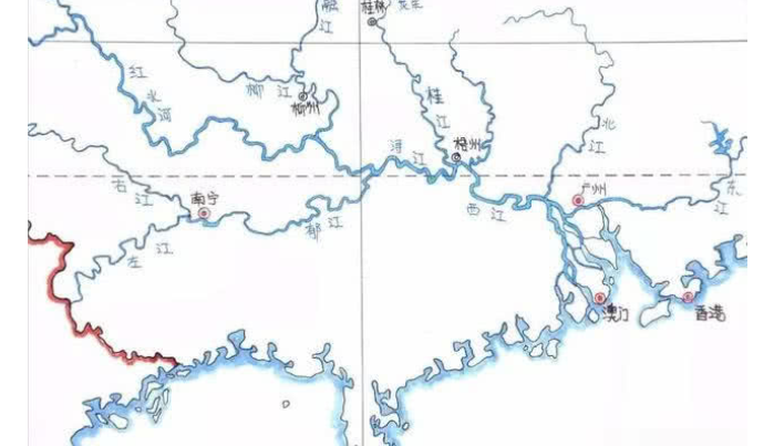 珠江发源于哪里?为何径流量仅次于长江,被称为我国第二大江