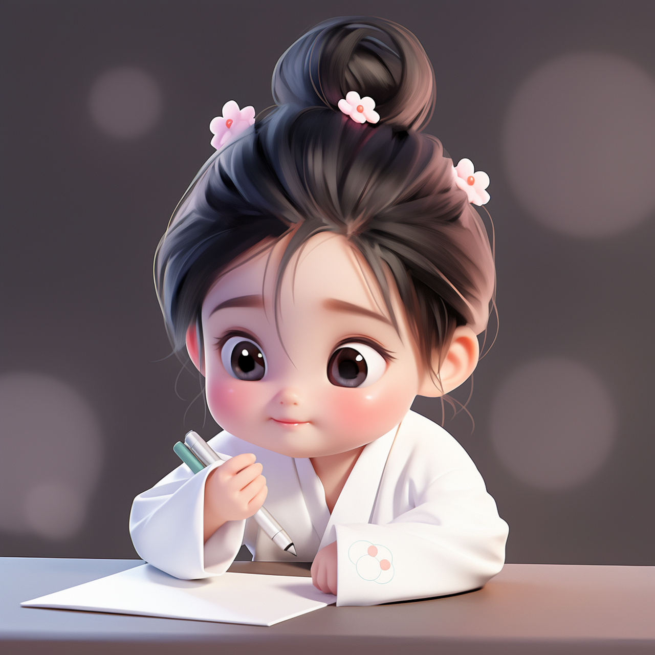 可爱娃娃脸头像#ai绘画# #头像# #q版头像#