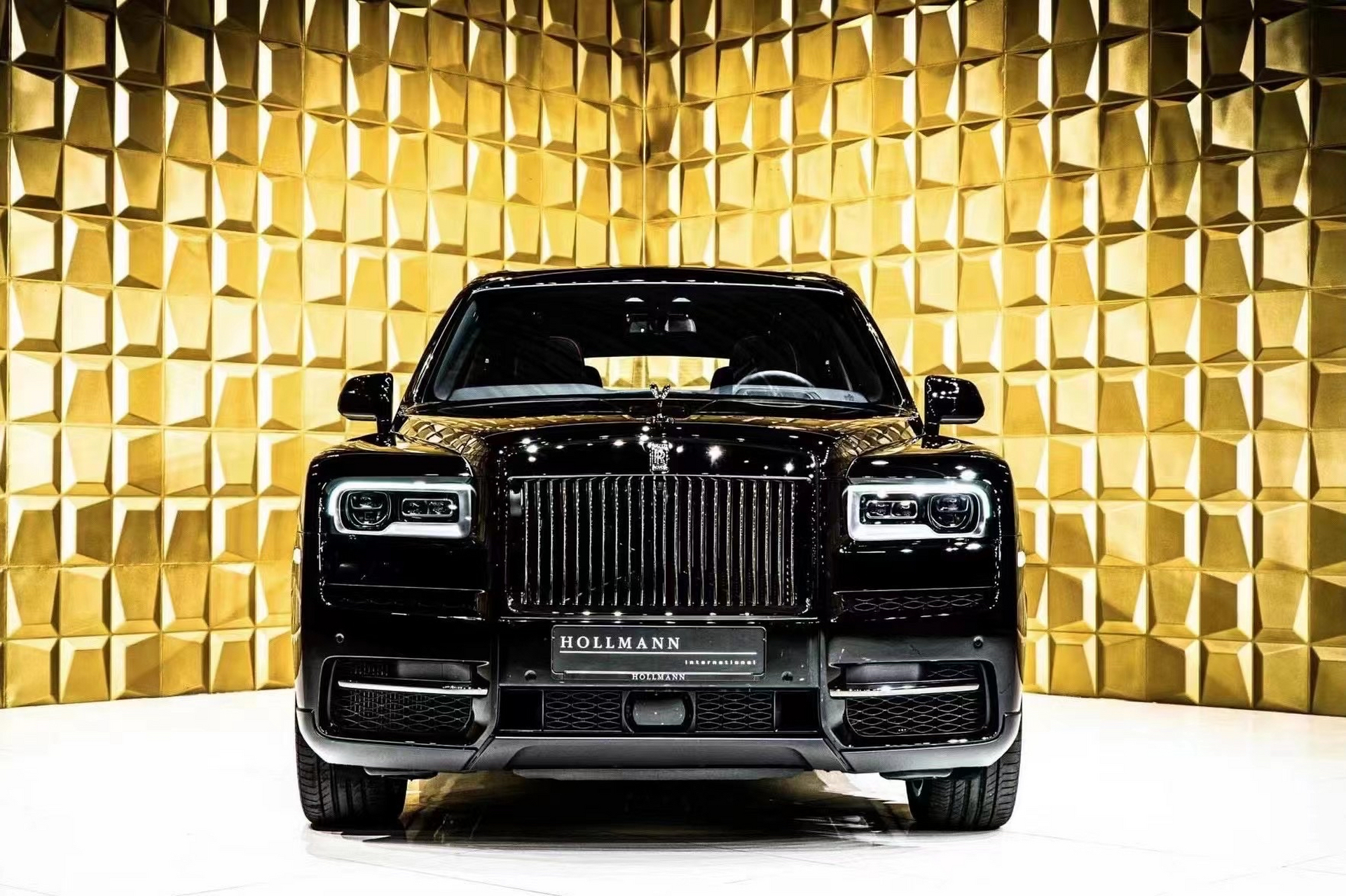 防弹劳斯莱斯库里南加长5.7米