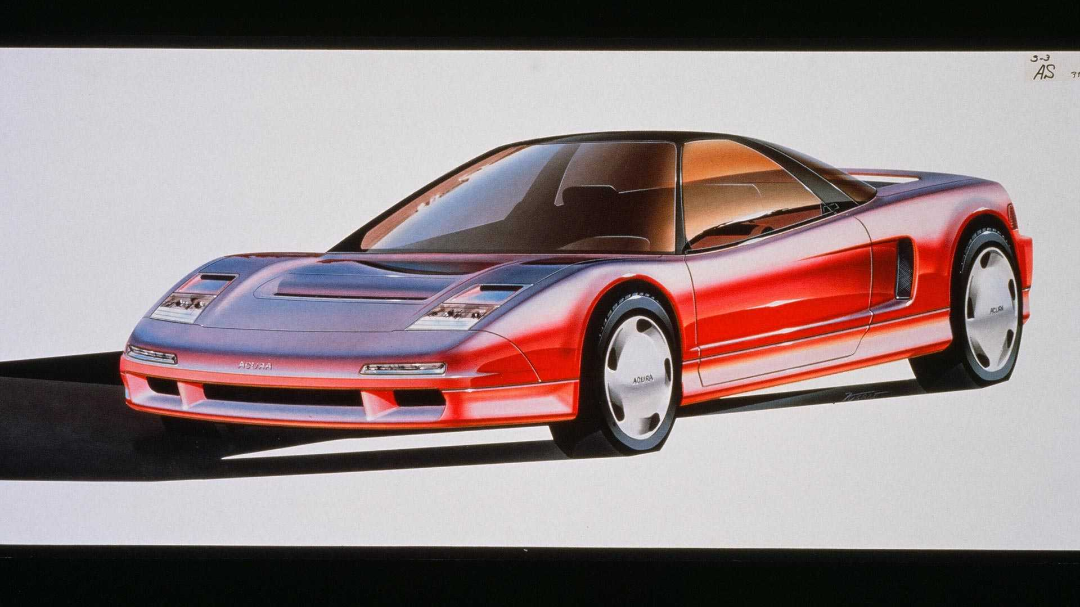 视觉之享|90年代日本传奇超跑之一acura nsx设计赏析