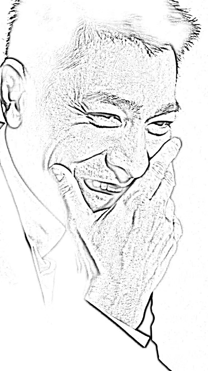 刘德华素描欣赏!中国娱乐圈的常青树!60多岁还是显得那么年轻!