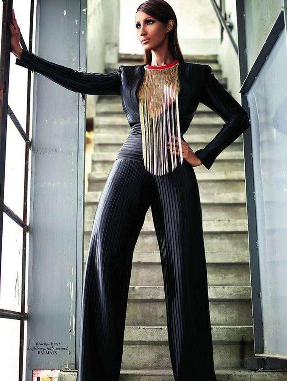 超级名模"黑珍珠"伊曼·鲍伊(iman abdul majid)(二)