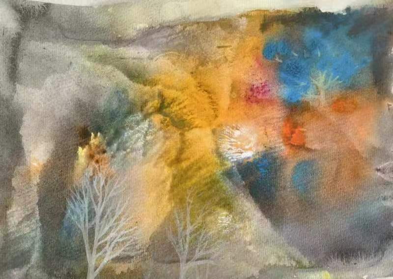 中外艺术名家丨经典作品《生命之光》赵一凡