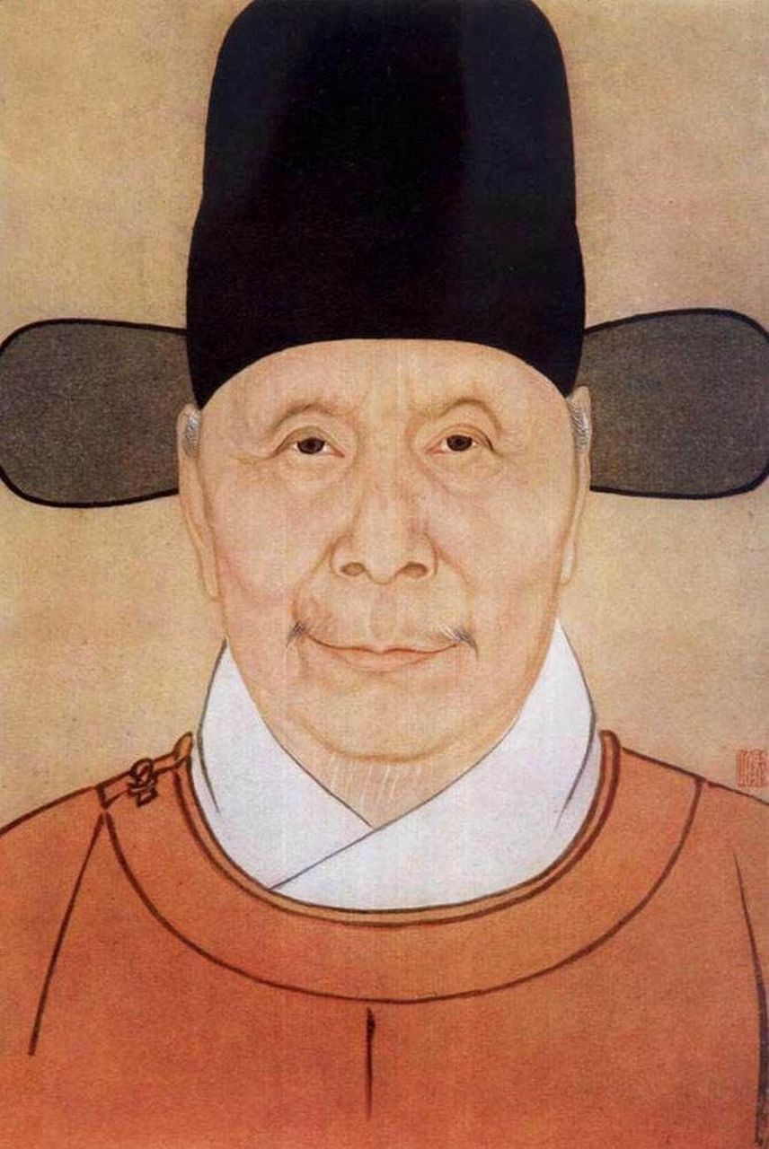 来自明朝的官员证件照