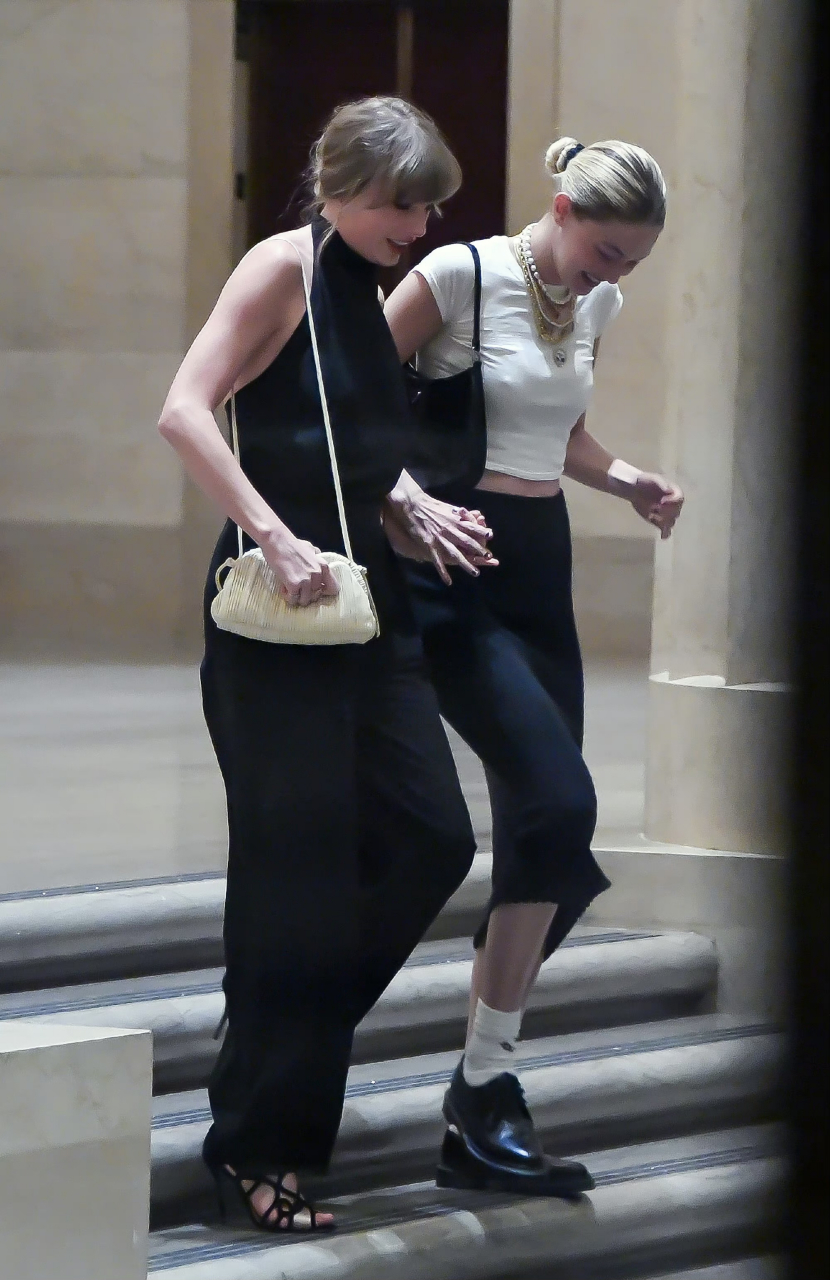 霉霉taylor swift和超模gigi hadid 外出聚餐