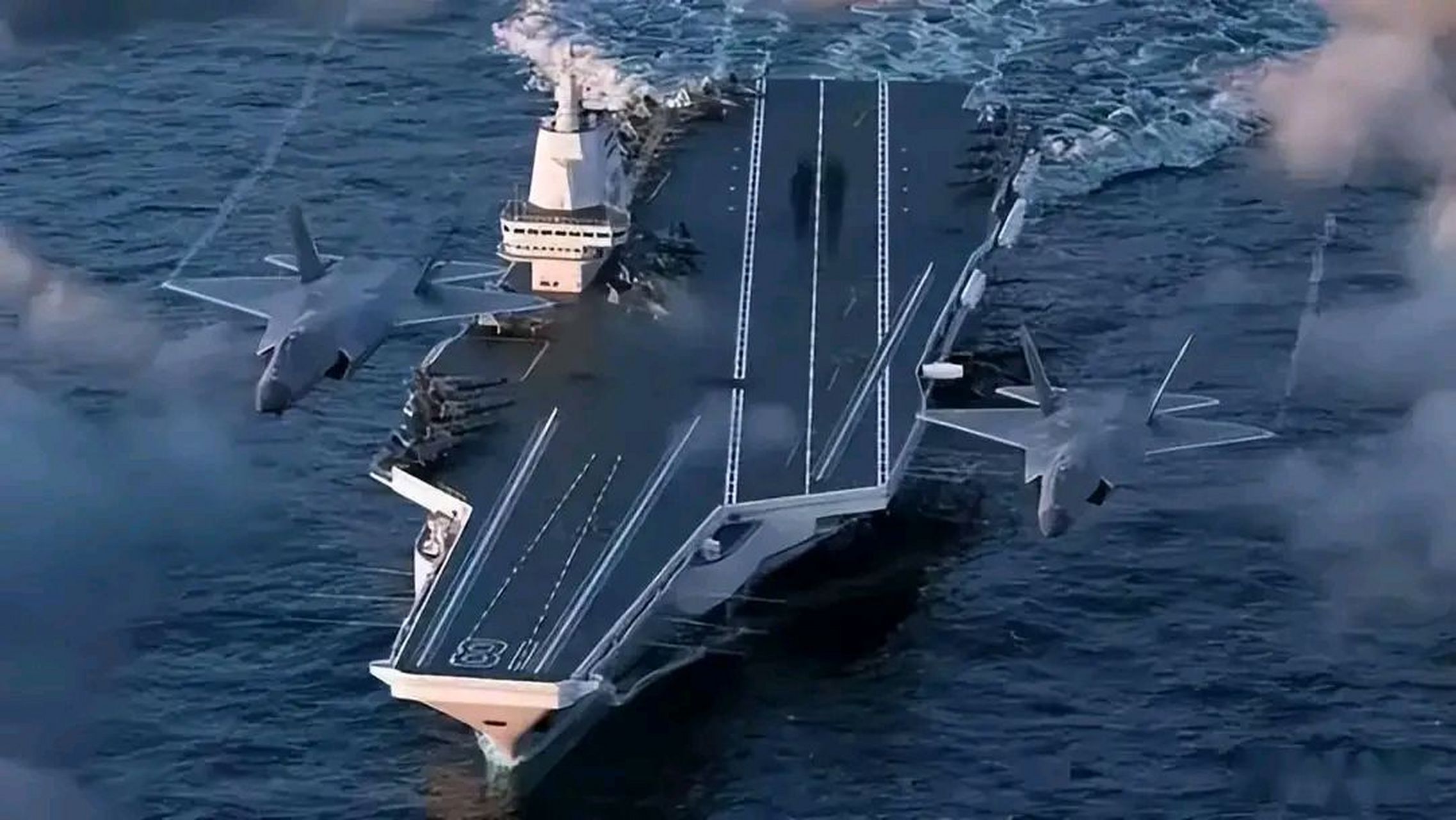 中国第三艘航母进展图片