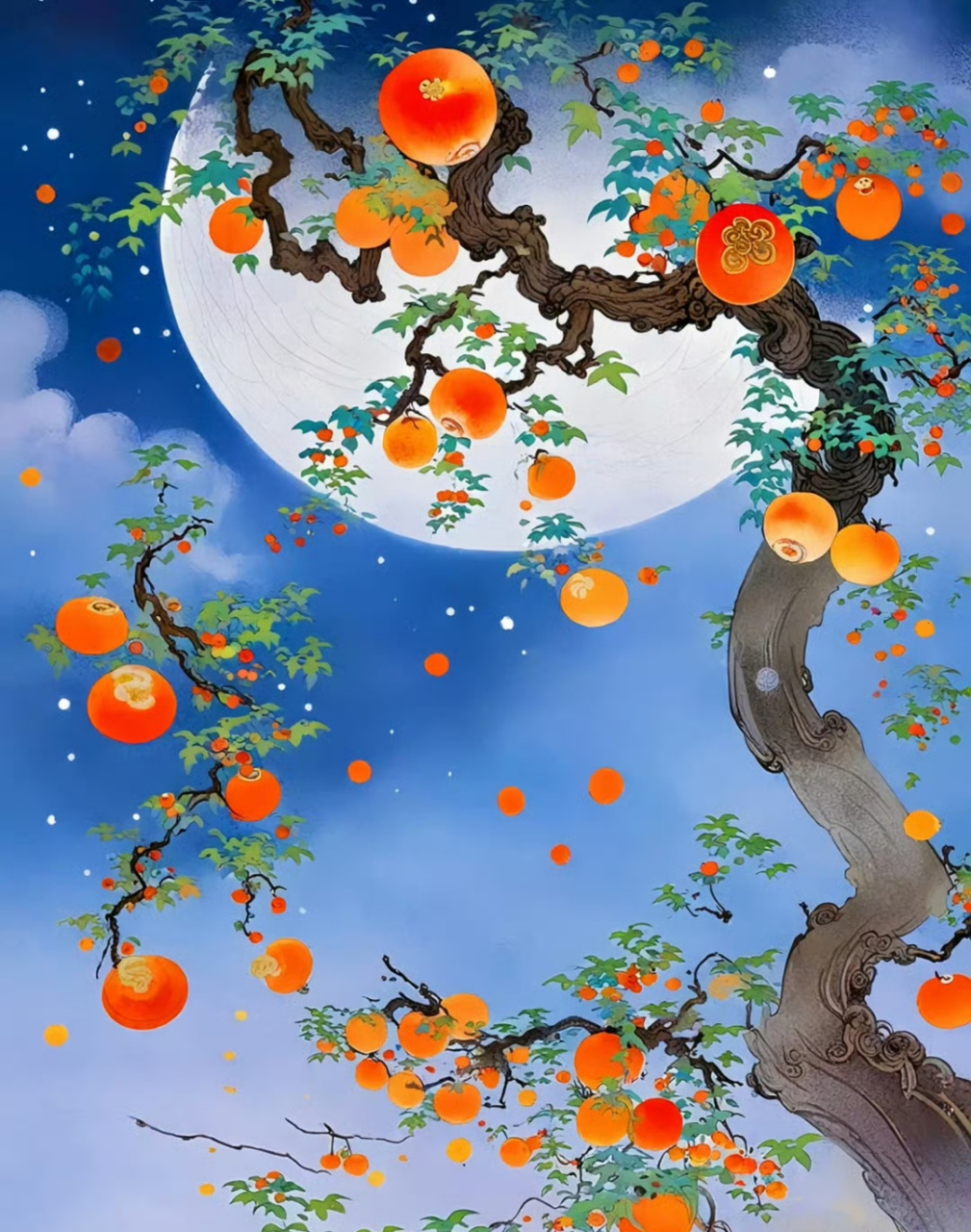 一切都会柿柿如意,事事顺利.