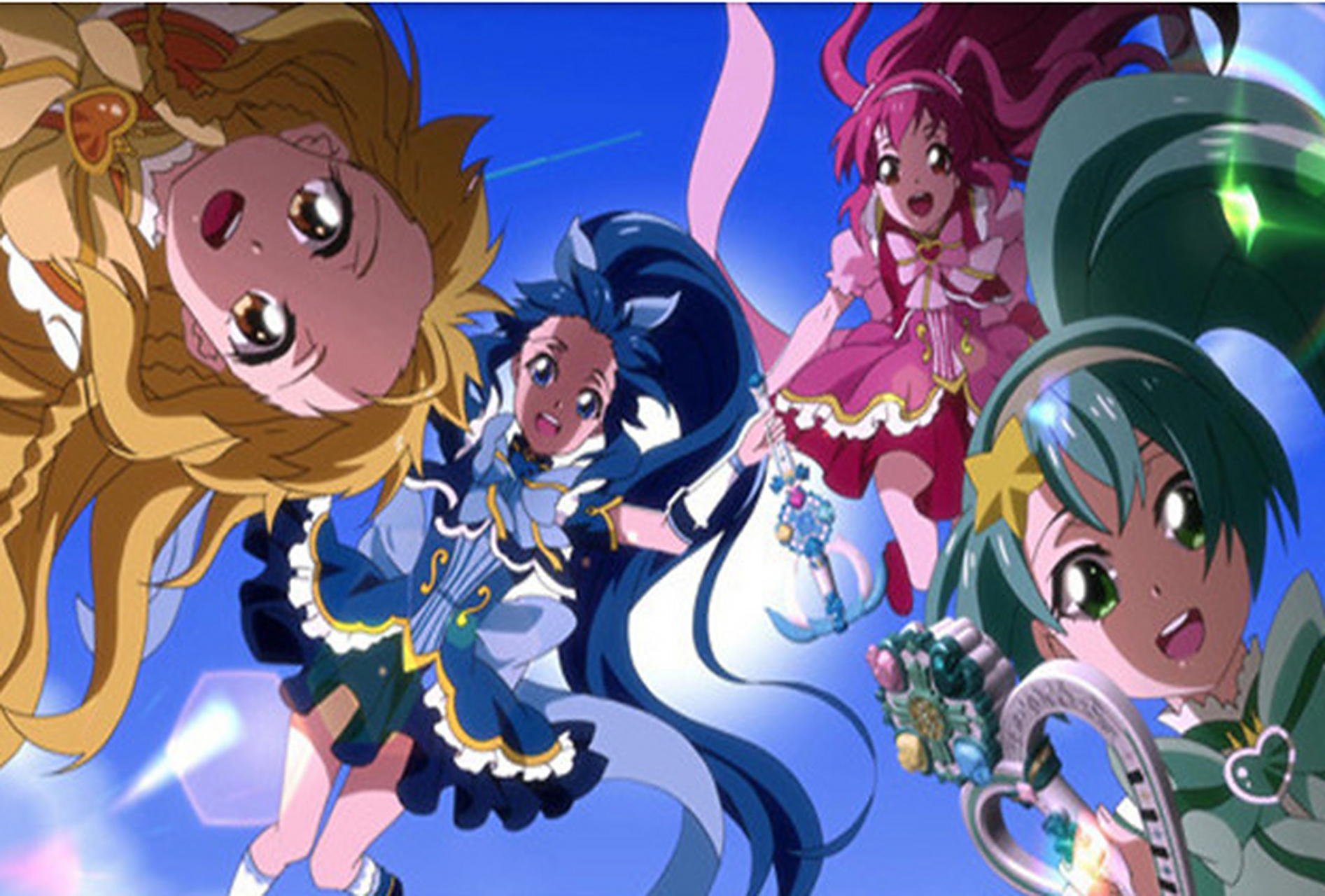 年在中国大陆播出的儿童特摄剧,讲述了小蓝和美琪美雪的魔法冒险故事