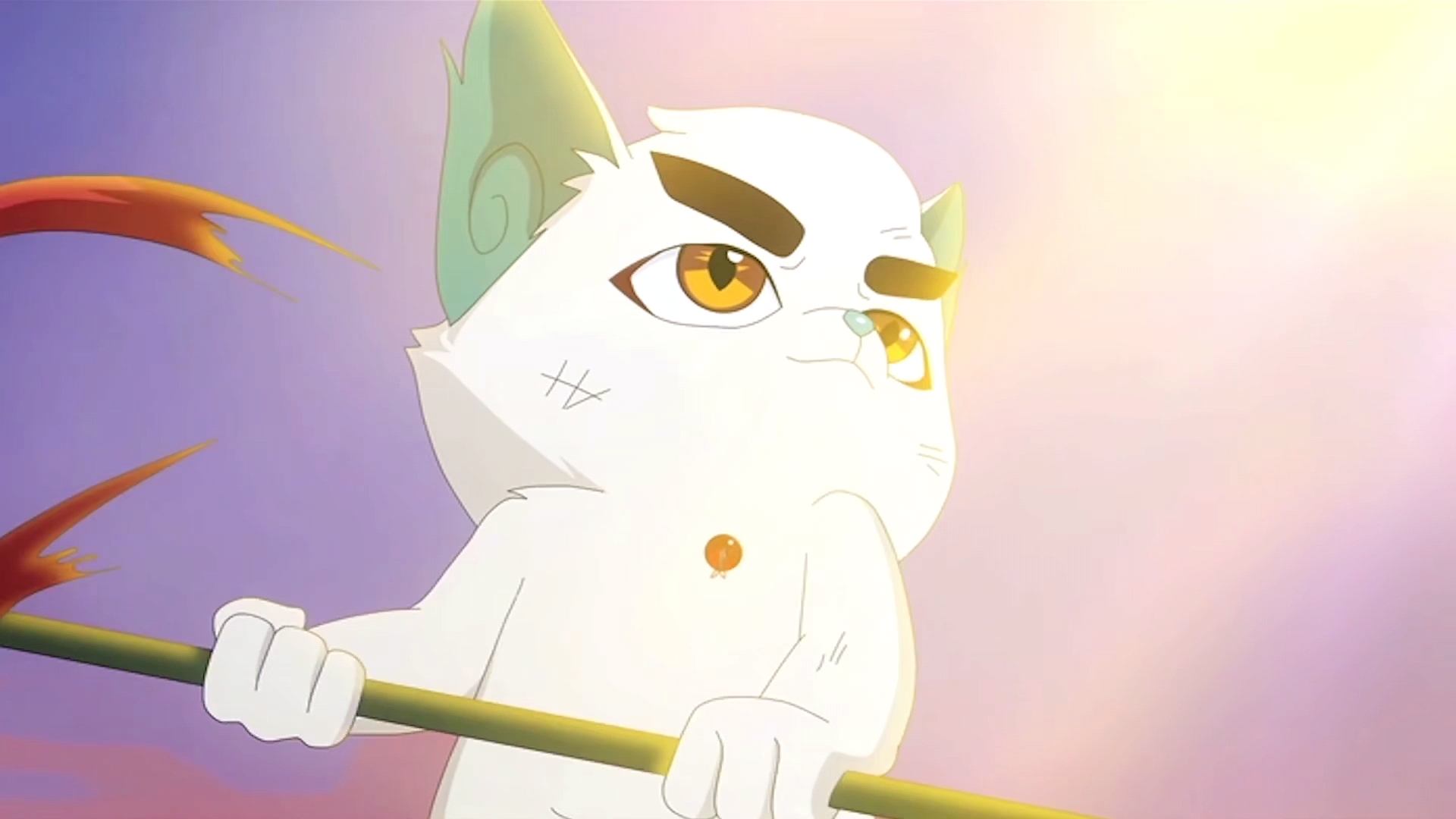 京剧猫做宗天才白糖的六款皮肤,第三款最妖艳,最后一款最帅