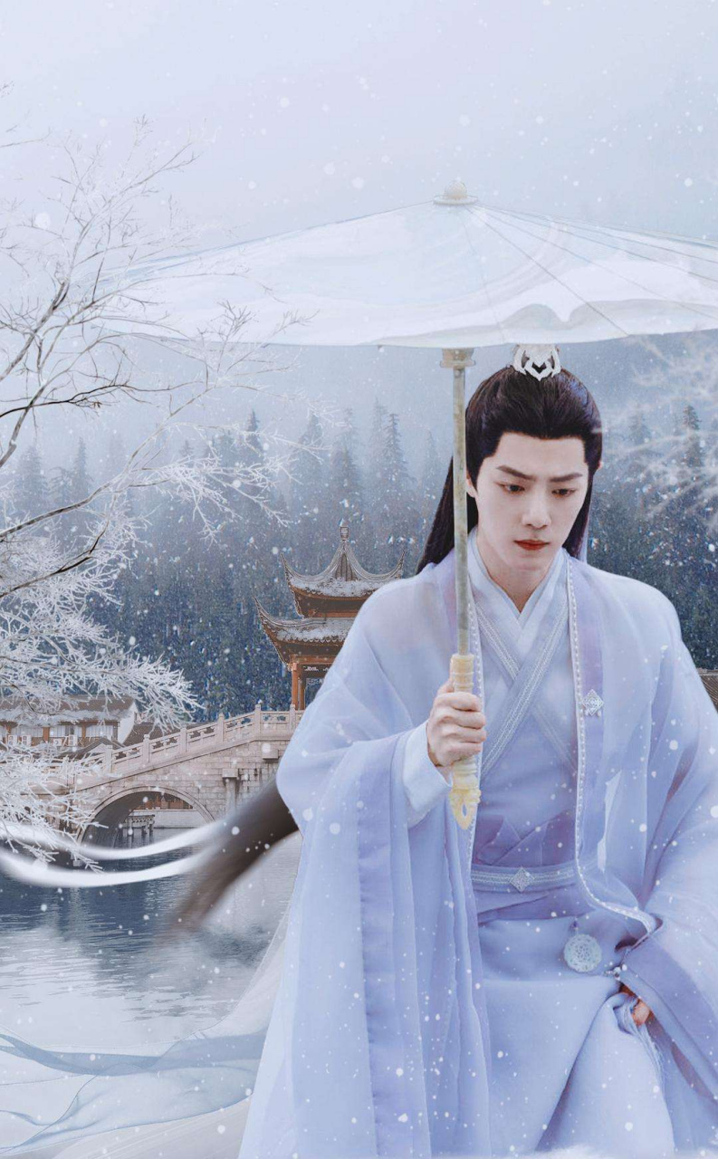 肖战时影# 曾是惊鸿照影来.