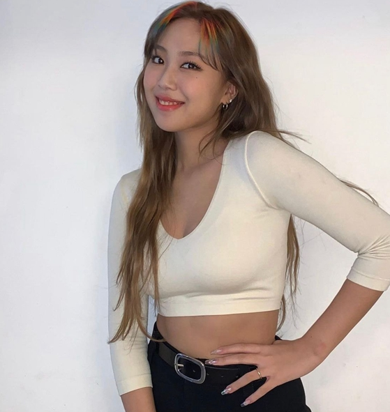 好励志!《高等rapper》李英智大晒瘦身美照,成功减重10kg