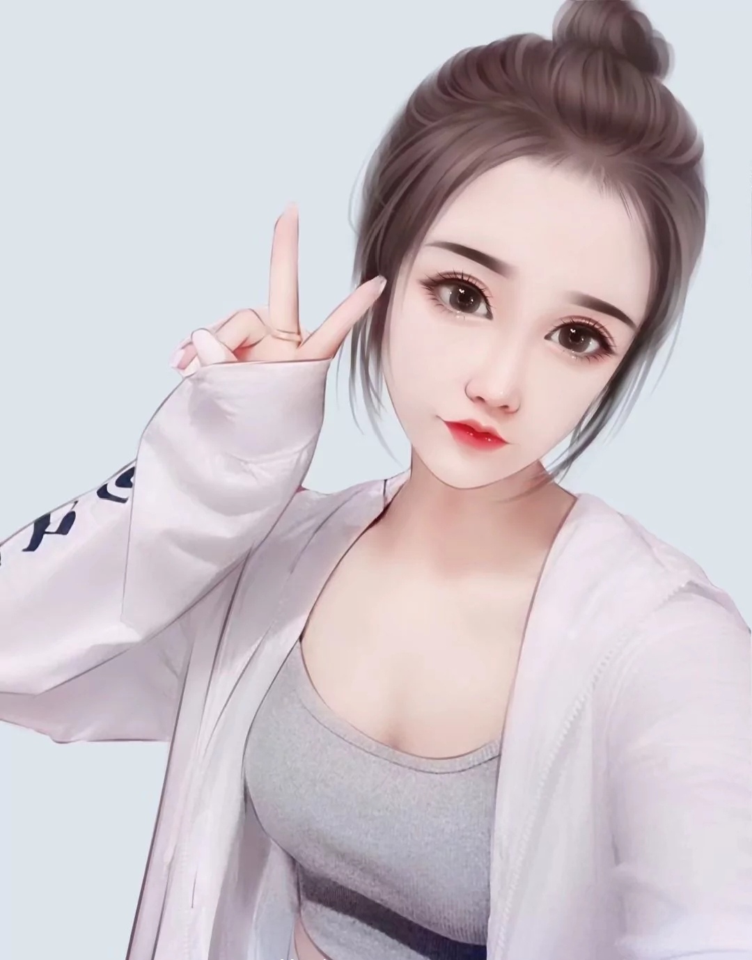 真人照片手绘图