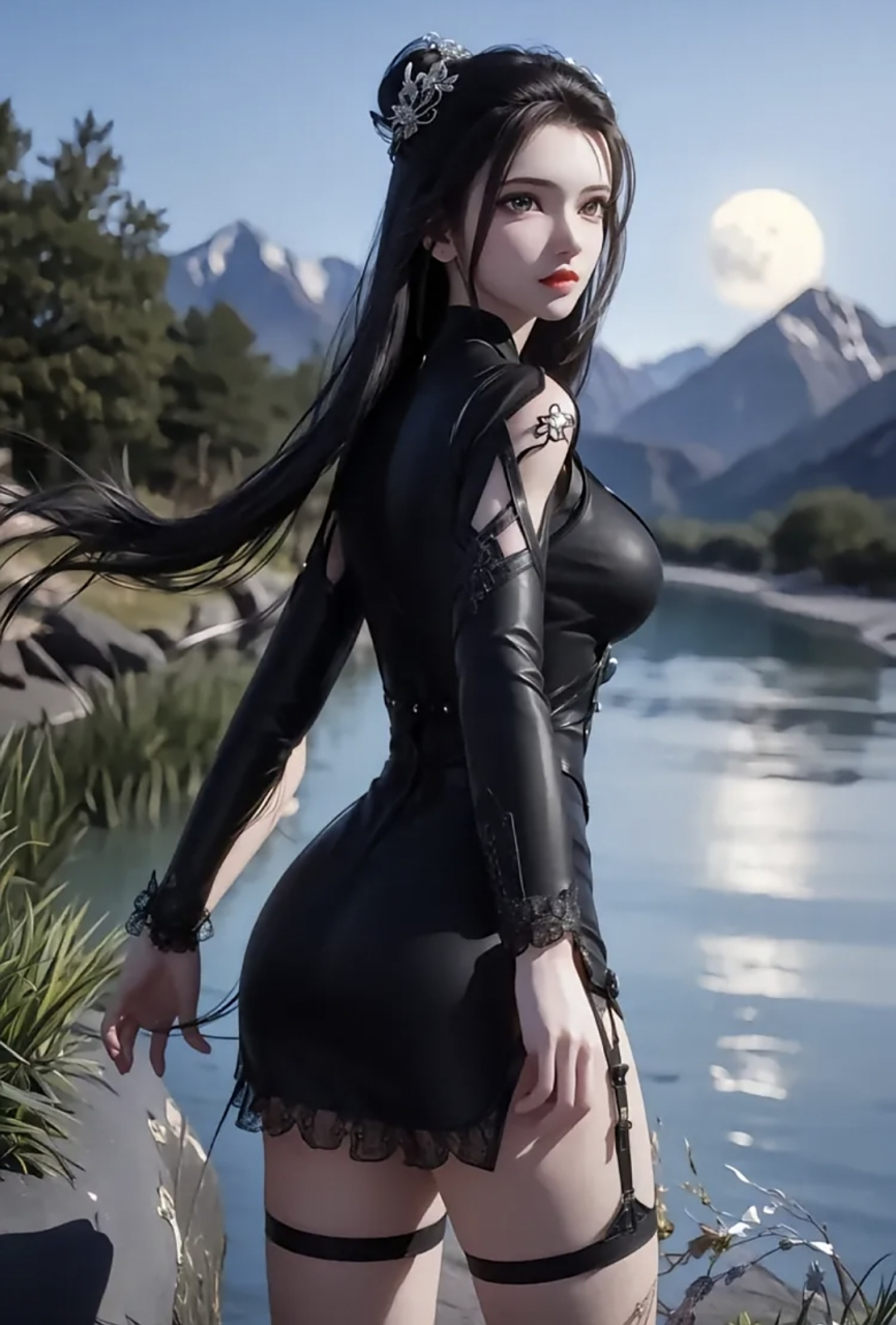 她是幽冥灵猫变化成人,这就是"朱竹清",这身材你爱了吗?