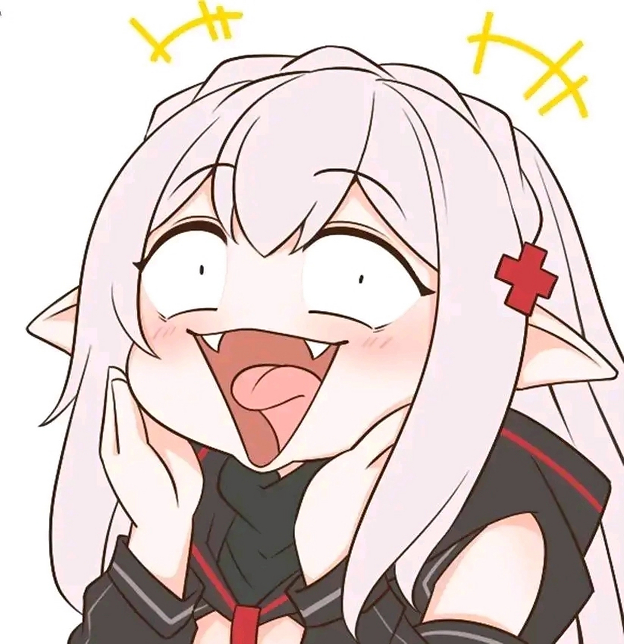 明日方舟#每次看到 ffo这个表情包都蚌埠住笑[笑哭]