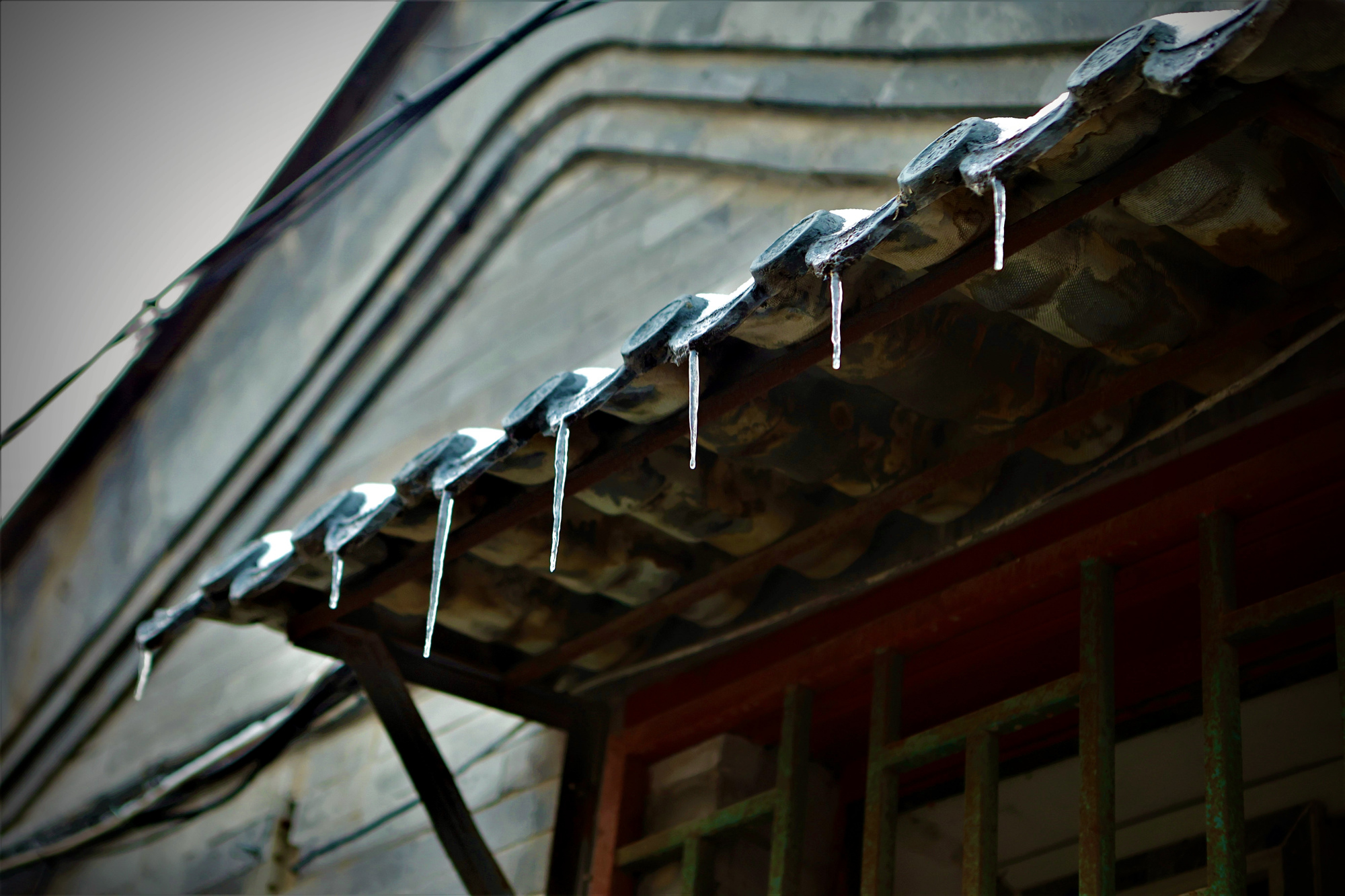 什刹海雪景图片图片