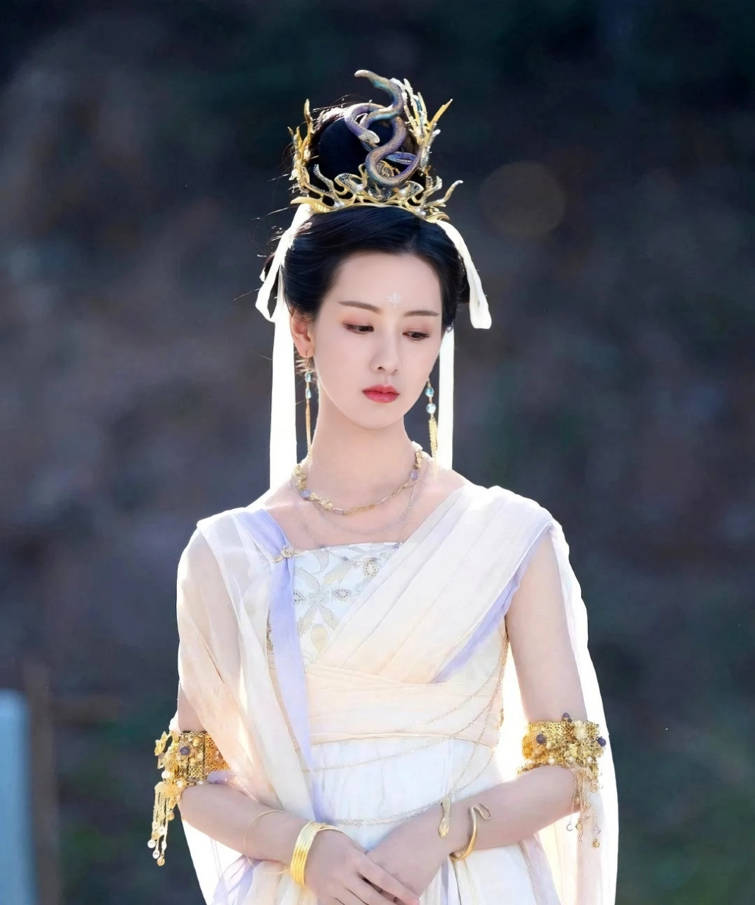 陈都灵饰演的天欢虽然可恨,但造型实在美丽#你心中的古装女神# #好看