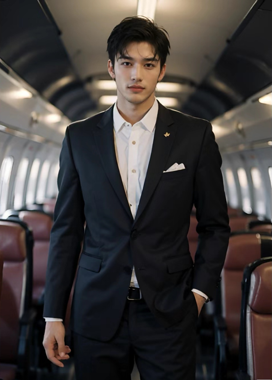 浓眉大眼鼻梁挺直,标准的中国式帅哥长相#颜值