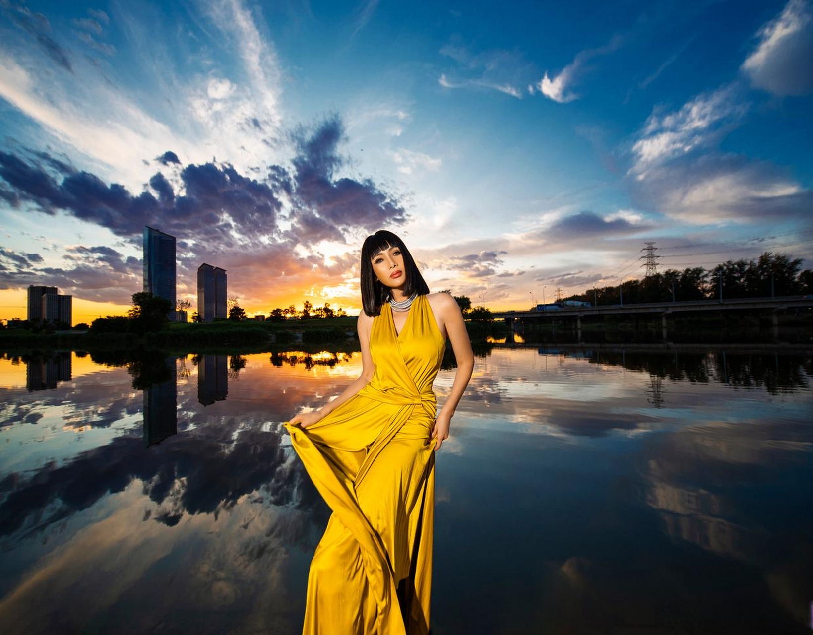 歌手张咪虽然癌症晚期,但依然不放弃美丽!  努力把自己活成一道光!