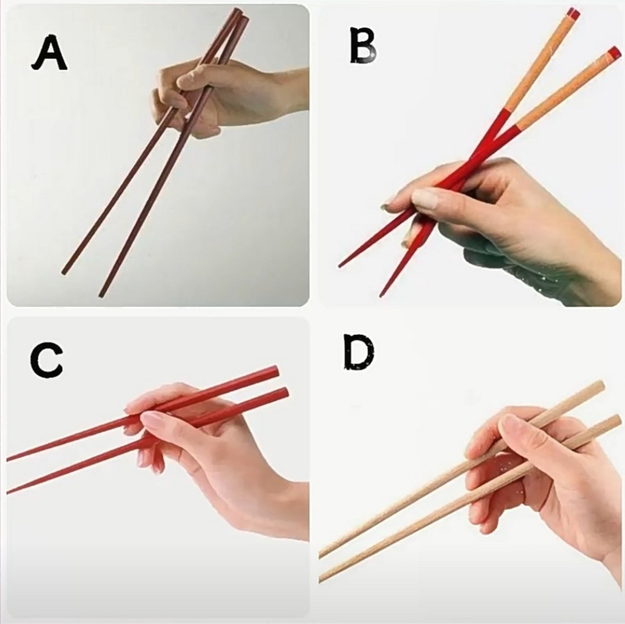 选择你拿筷子02的姿势? 测一测你这辈子注定是什么命?