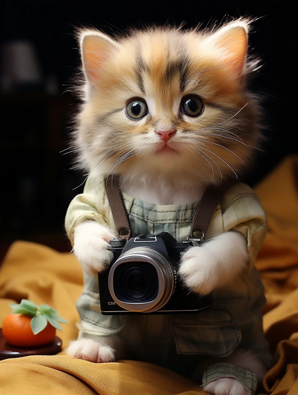 猫咪93:猫咪摄影师上线,1 2 3 看镜头91