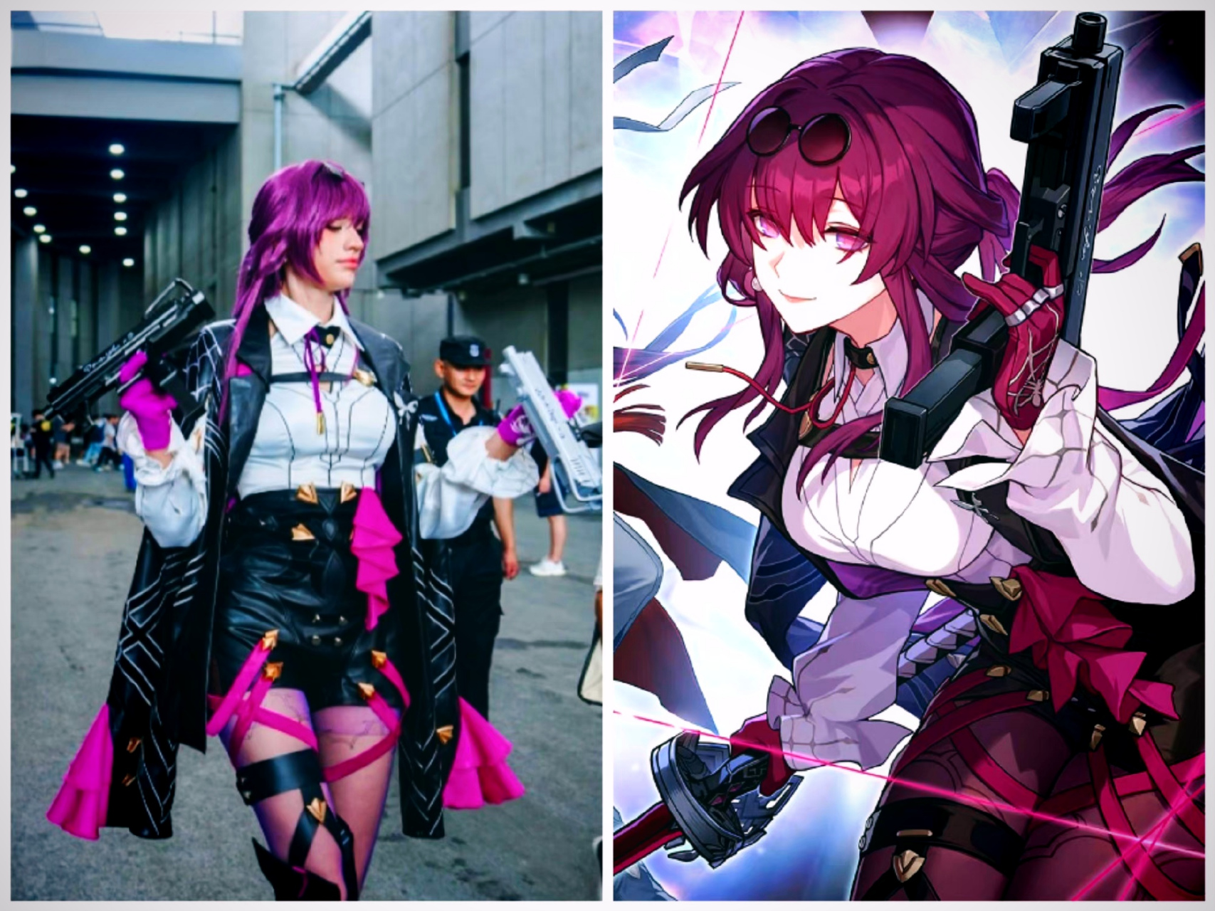 卡琳娜的cos,真是从来没让人失望过啊![打call]